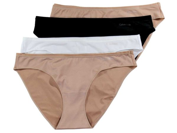 Set 4 chiloti Calvin Klein Smooth Microfiber Bikini Panty