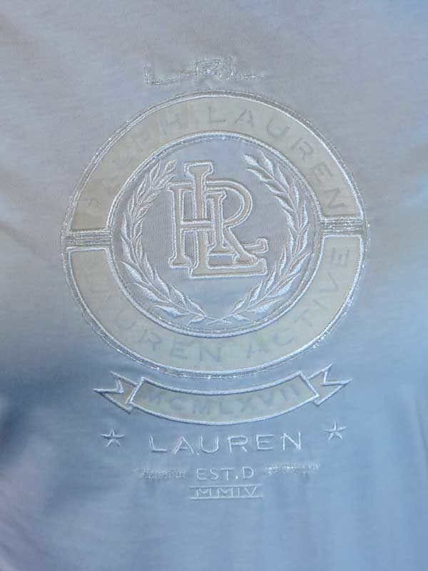 Bluza cu maneca lunga Lauren Ralph Lauren - detaliu blazon