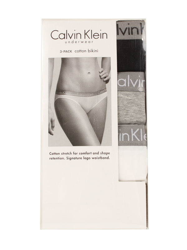 Set 3 chiloti dama Calvin Klein Radiant Bikini Panty - in cutie